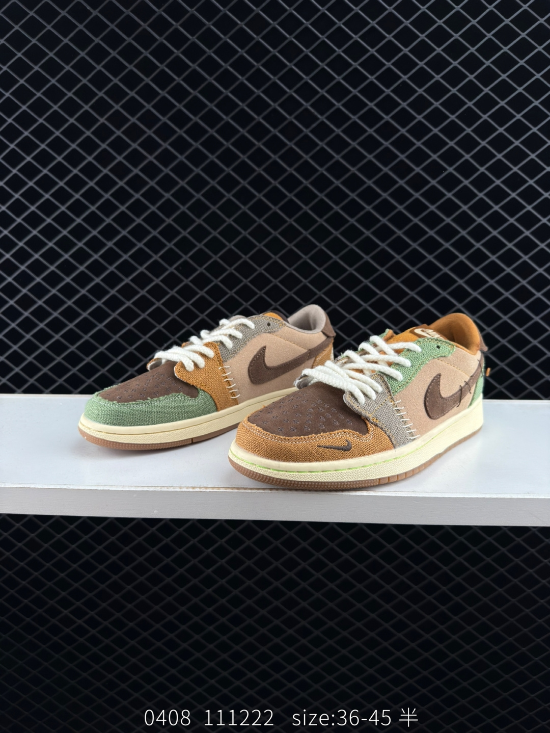 Travis Scott x Air Jordan 1 ” Reverse Mocha “